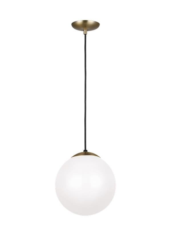 6020-848, One Light Pendant , Leo - Hanging Globe Collection