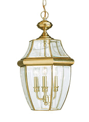 6039-02, Three Light Outdoor Pendant , Lancaster Collection