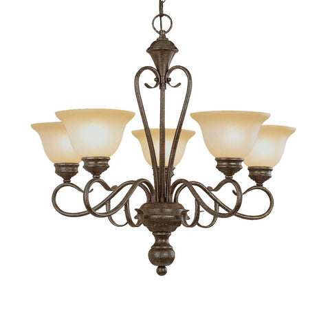Millennium Lightings Devonshire Chandelier Offered in Burnished Gold finish, Item Number 6075-BG Millennium Lightings Devonshire Chandelier Offered in Burnished Gold finish, Item Number 6075-BG