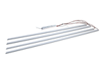 4 Foot LED Magnetic Strip Retrofit Kit for Linear Fixtures, 60W, 120-277V, 5000K