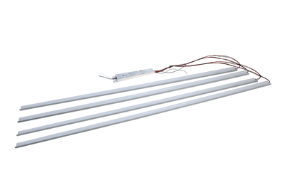 4 Foot LED Magnetic Strip Retrofit Kit for Linear Fixtures, 60W, 120-277V, 4000K or 5000K