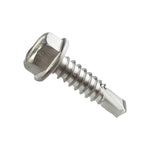Single #8 tek screw