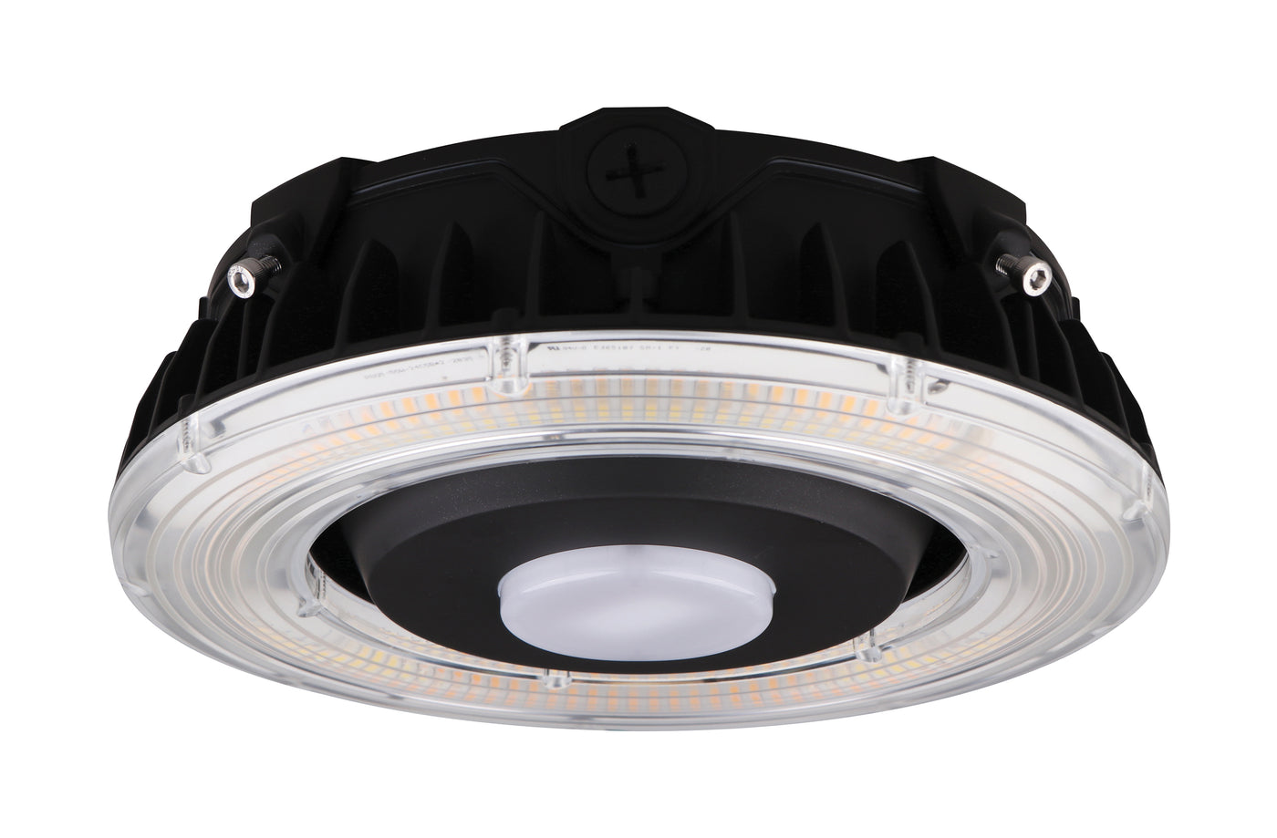 LED Canopy Light, 100 Watt, 11900-13900 Lumens, 120-277V, CCT Selectable, 3000K/4000K/5000K, White or Bronze Finish