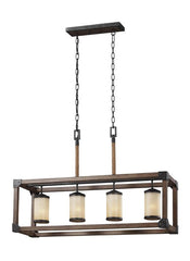 6613304-846, Four Light Island Pendant , Dunning Collection