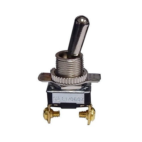 Medium Duty Toggle Switch SPST On-Off Screw Terminals with On-Off Plate