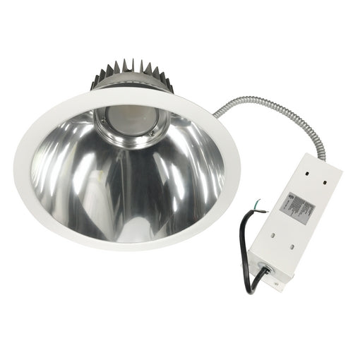 LED 10" Commercial Recessed Lighting Retrofit Kit, 40 Watts, 120-277V, 4000 Lumens, 4000K or 5000K,