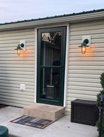 Hi-Lite Saucer Vapor Tight Jar Double Sconce (Available in multiple color finishes)