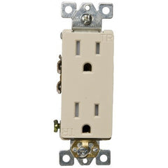 Decorative Tamper Resistant Duplex Receptacle