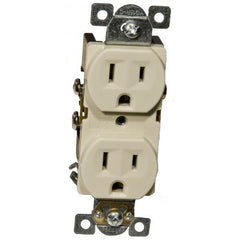 Commercial Duplex Receptacle -15A 125V Ivory