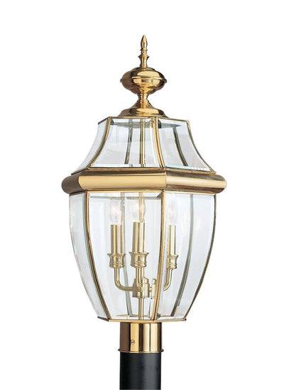 8239EN-02, Three Light Outdoor Post Lantern , Lancaster Collection