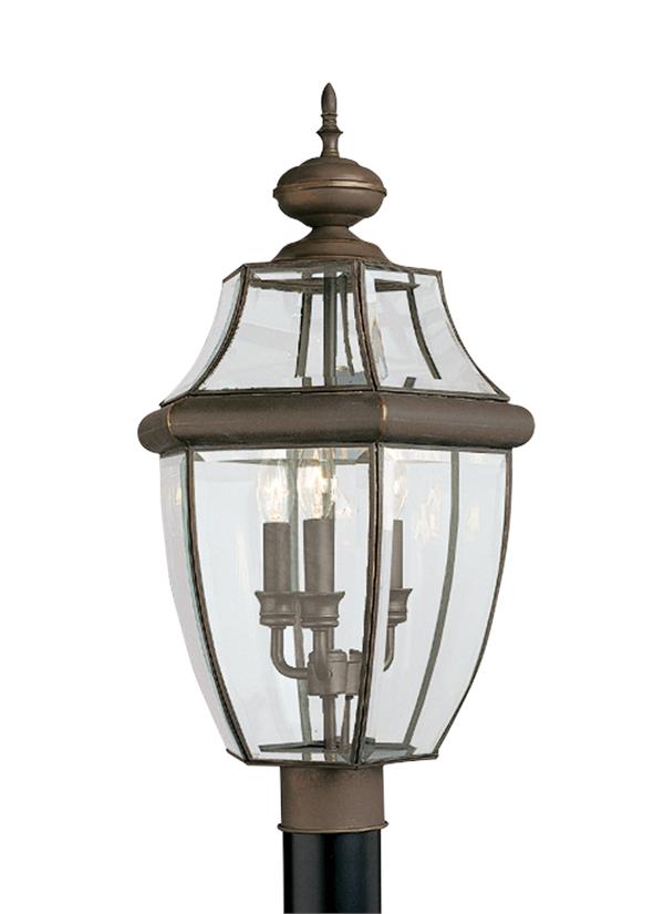 8239EN-71, Three Light Outdoor Post Lantern , Lancaster Collection