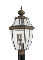 8239EN-71, Three Light Outdoor Post Lantern , Lancaster Collection