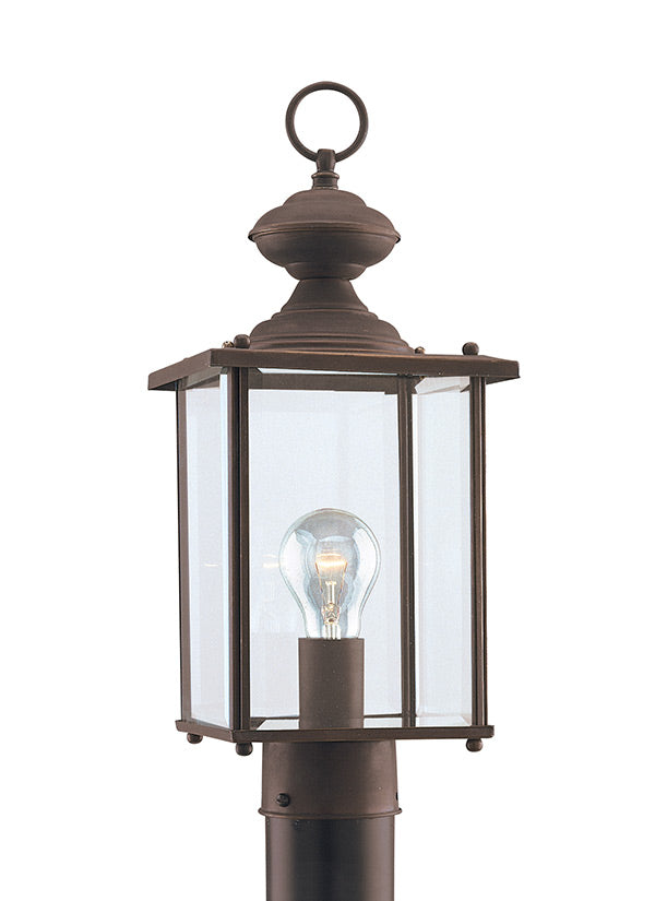 8257-71, One Light Outdoor Post Lantern , Jamestowne Collection