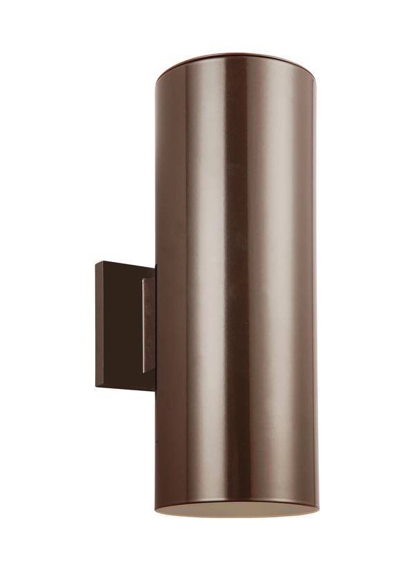 8313802-10, Two Light Outdoor Wall Lantern , Outdoor Cylinders Collection