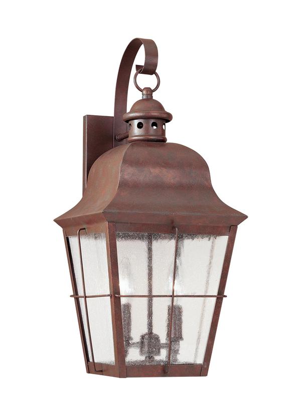 8463-44, Two Light Outdoor Wall Lantern , Chatham Collection