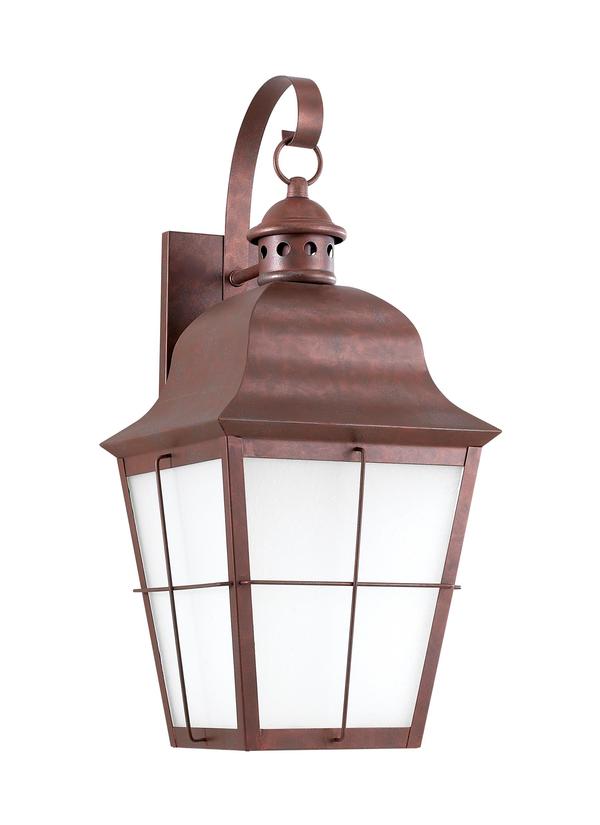 8463D-44, One Light Outdoor Wall Lantern , Chatham Collection