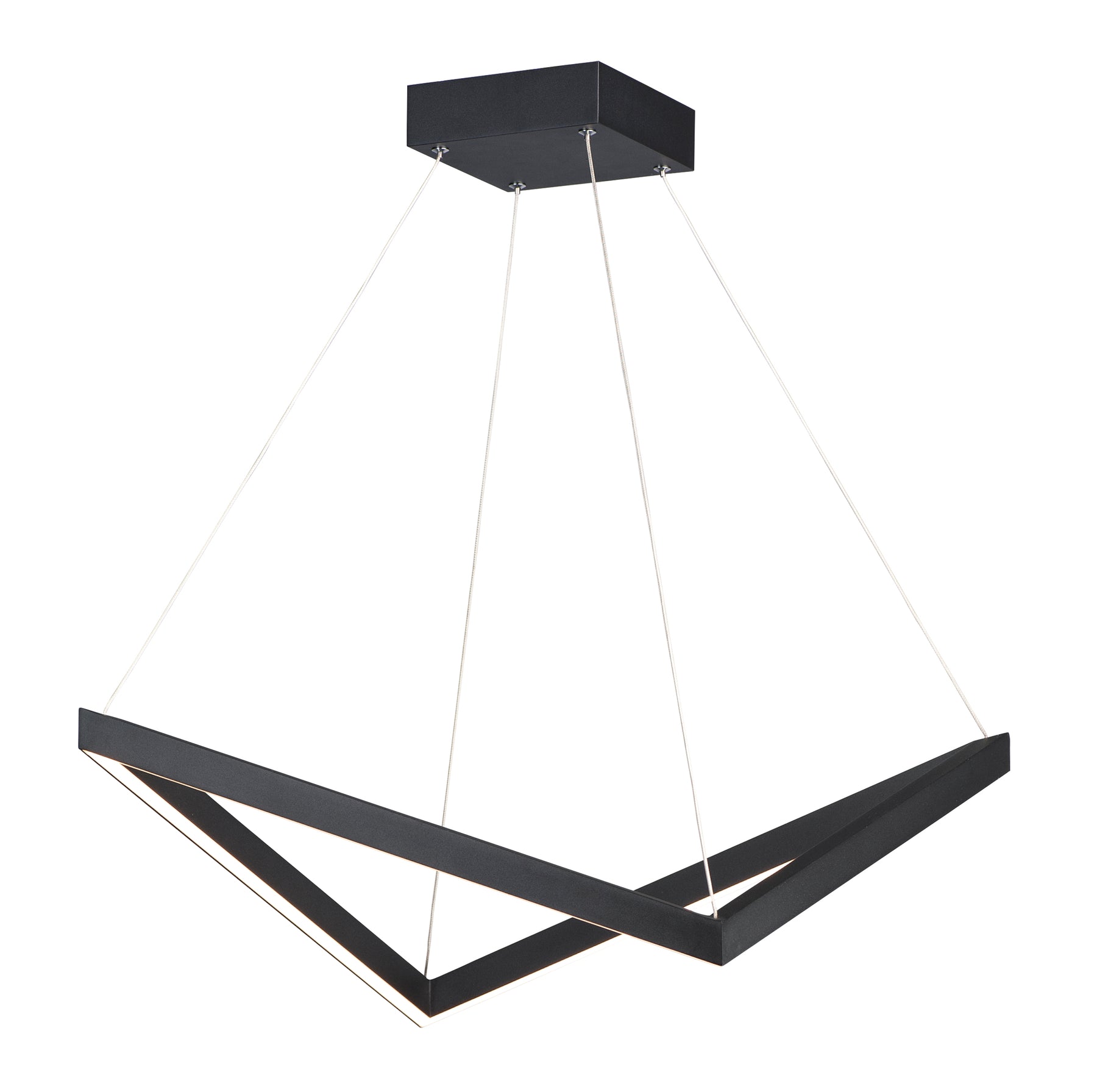 Stealth LED Pendant E30574-BK Mini Chandelier