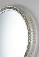LED Crystal Round Mirror E42002-20 Decor