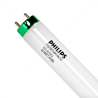 F25T8/841 Fluorescent Tube – 25W, 4100K Cool White, 1750 Lumens, 62 CRI, G13 Medium Bi-Pin Base – 36" Length, 2-Pack