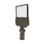 GKOLED Area/Parking Lot Light, 150 Watt, 21000 Lumens, 120-277V, 4000K or 5000K, Dark Bronze Finish