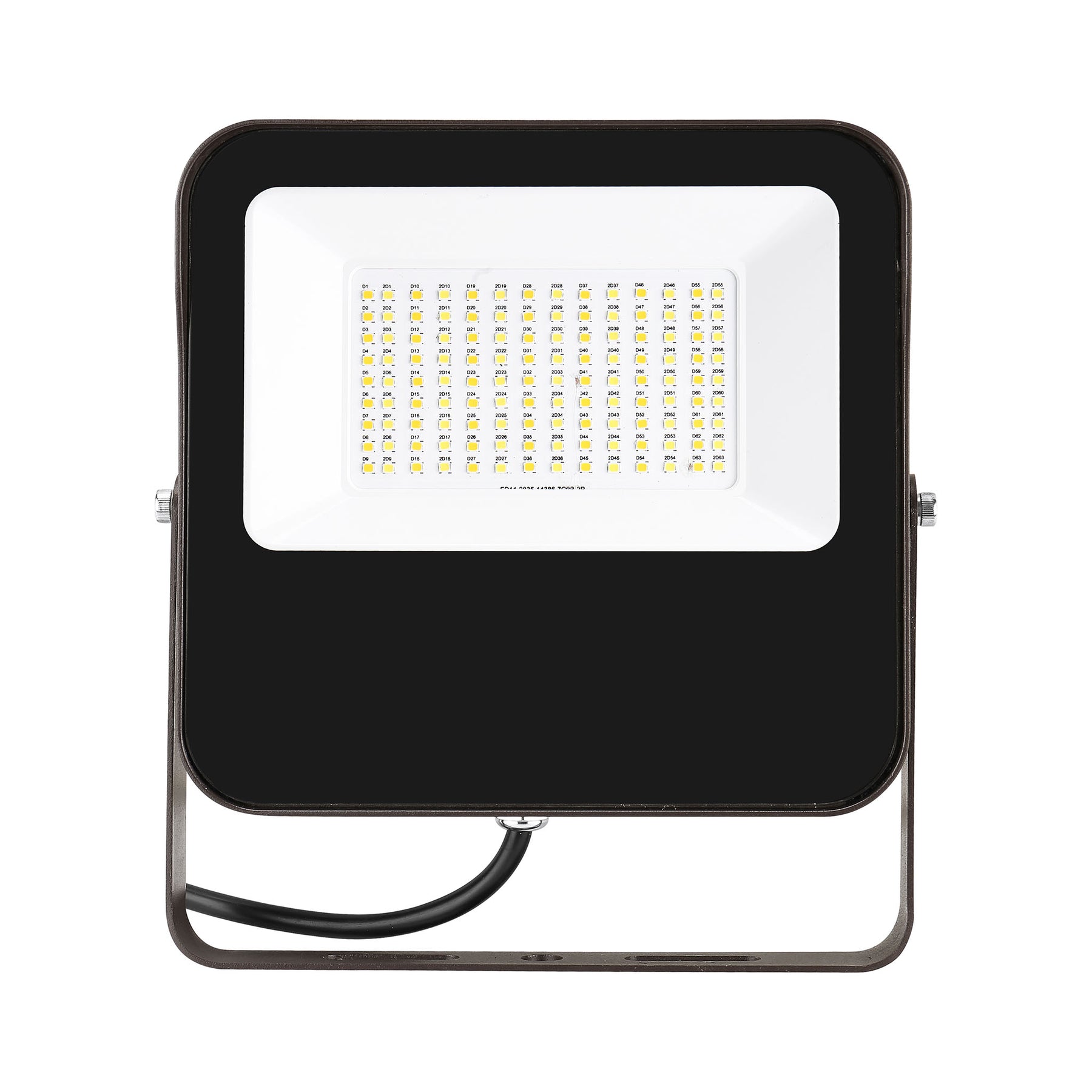 LED Flood Light, 65W, 9500 Lumens, 120-277V, CCT Selectable, Dark Bronze