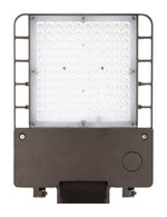 WareLight Area/Parking Lot Light, 70W, 5000K, Type III Distribution, Bronze Housing, 0-10V Dimmable, 120-277V
