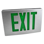 LED Thin Die-Cast Exit Sign with Emergency Backup