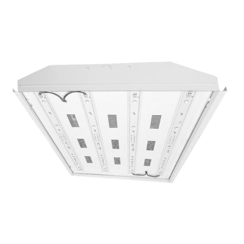 LED Low Bay Lighting Fixture, 46 Watt, 120-277V, 6720 Lumen, 3500K, 4000K or 5000K LED Low Bay Lighting Fixture, 46 Watt, 120-277V, 6720 Lumen, 3500K, 4000K or 5000K