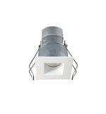 2" Mini Recessed LED, 6W, 3000K, Round or Square Trim, White or Black Finish