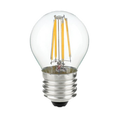 Filament LED G16.5 Globe 4 watt Bulb, 120V