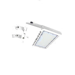 LED High Lumen Area/Parking Lot Light, Selectable Wattage 50/80/100/150, Selectable CCT, 120-277V, White Finish