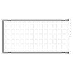 2PK 2 x 4 Foot LED Flat Panel, 3750-5000LM, 120-277V, Wattage and CCT Selectable