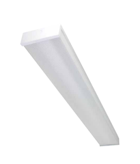 4 Foot LED Wrap Fixture for 2 Single End LED T8 Lamps