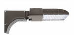 WareLight Area/Parking Lot Light, 70W, 5000K, Type III Distribution, Bronze Housing, 0-10V Dimmable, 120-277V