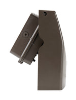 WareLight Mini Adjustable Wall Pack, 67W, 5000K, Bronze Housing, 120-277V