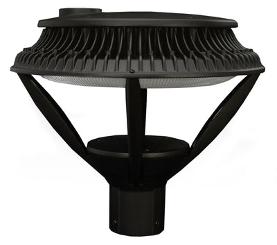 LED Architectural Open Small Round Post Top Light, 84 watt