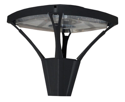 LED Architectural Open Large Square Post Top Light, 176 watt