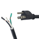 Bergen Industries PS315143 Power supply Black 3Ft. SJTW 14/3 AWG NEMA 15 Amp straight plug ETL/CETL