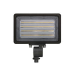 LED Flood Light, 2000 Lumens, CCT Selectable, 120-277V, Ground Stake Mount Option, Dark Bronze Finish