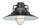 Millennium Lighting 14" RLM/ Gooseneck Mount Railroad Shade - Satin Black