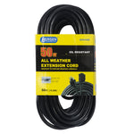 Bergen Industries SC50143OR Extension Cord 50FT. 14/3 AWG SJTOW Single outlet Oil Resistant ETL/CETL