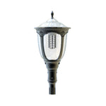 Off-Grid LED Solar Post Top Light, 2000 Lumens, 4000K
