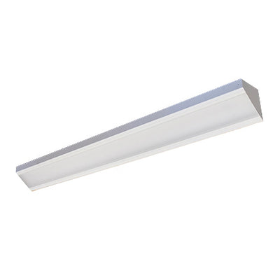 4 Foot LED Surface Mount Linear Wall Washer, 24 or 48 watt, White Finish