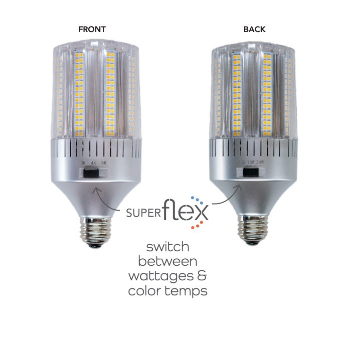 LED 24W Bollard Retrofit Flexcolor 3000K/4000K/5000K