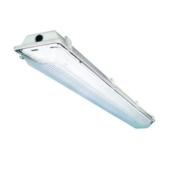 4 Foot Vapor Tight Strip Fixture; 2 or 3 Lamp Positions; LED Ready
