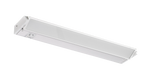 White rectangular led undercabinet light with adjustable angle mct and sleek modern design for efficient lighting