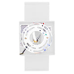 4" RGBW Cylinder Lights, Square Wall Mount Up/Down, 2400 Lumens, 24 watt,120 Volts, Available in Black or White