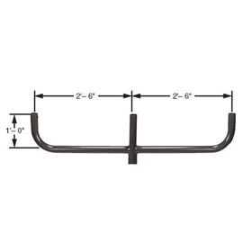 Triple Fixture Light Pole Bullhorn WS-107617