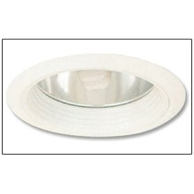 White Baffle with Reflector - Horizontal CFL WS-107711