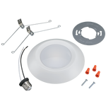 7.5 Inch Flush Mount Disk Light, 20W, 1500 Lumen, 120V, CCT Selectable, TwistFit Mounting System
